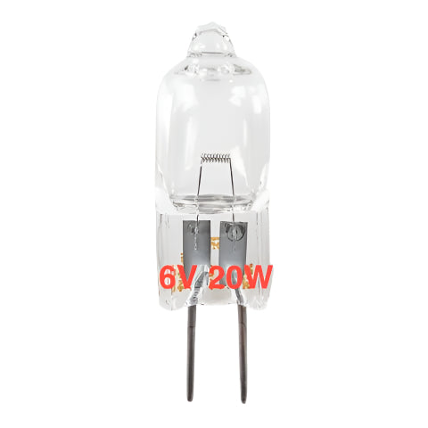Replacement 6V, 20W-30W Halogen Bulb for Microscope