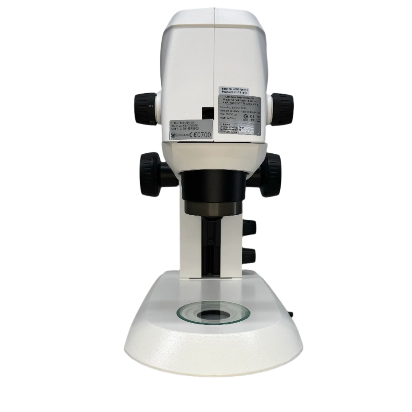 Stemi 305 with built in Wireless Camera PRE-OWNED Stereo Zoom Microscope
