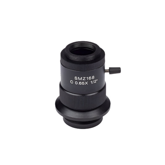 0.65X C-MOUNT CAMERA ADAPTER (FOCUSABLE) FOR 1/2” CHIP SENSORS [Motic - K SERIES] - 1101002300322